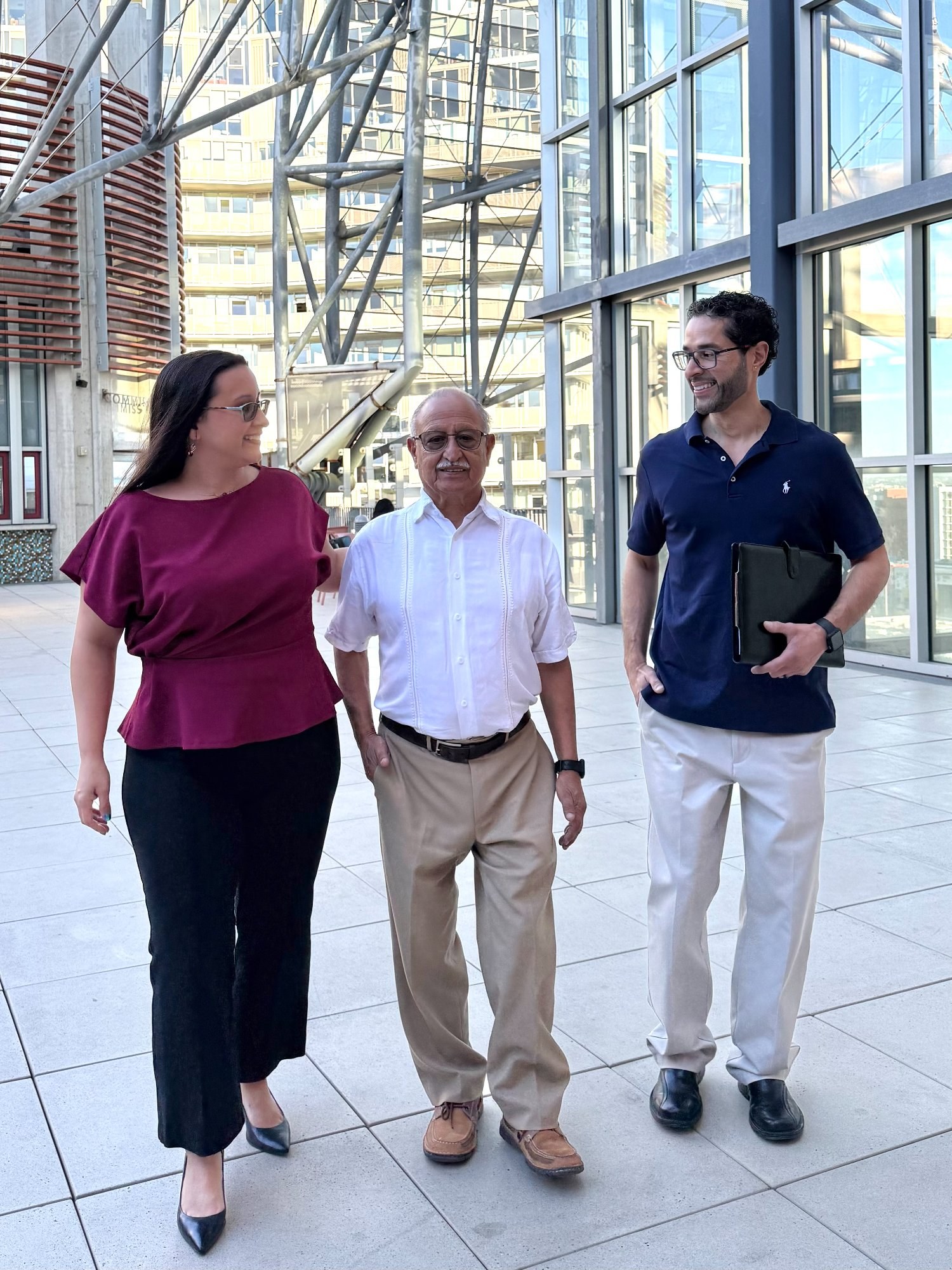 Entera Leadership Team — Dr. Elisa Quiroz, Dr. Robert Quiroz, Anthony Hernandez